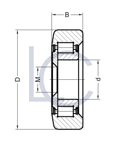 Bild von Hubmastrolle STI S0120 42x106,1x34 mm