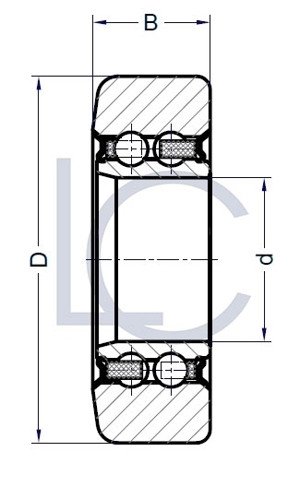 Bild von Hubmastrolle STI L0060 35x81,5x26 mm