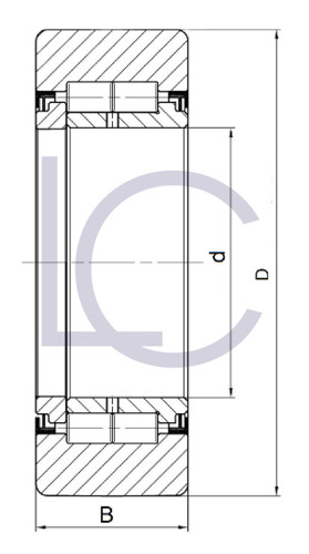 Bild von Stützrolle AUR0120 65x123x34 mm