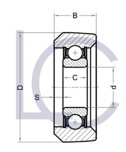 Bild von Hubmastrolle OM0030 35x88,2x37 mm