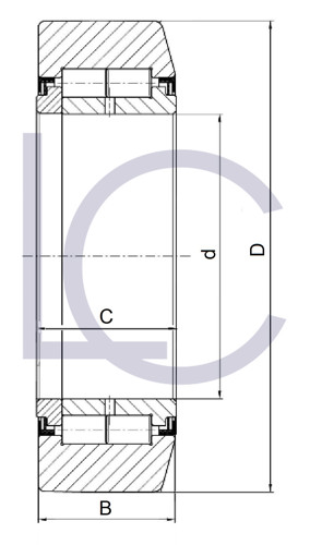 Bild von Stützrolle AUR0340 71x123x37 mm