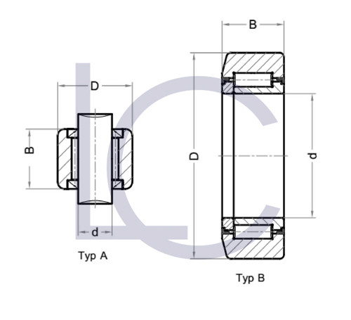 Bild von Hubmastrolle STI S0300 45x90x23,4 mm